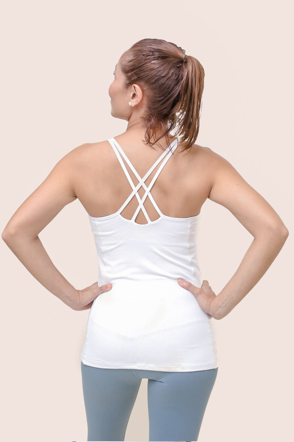 Freedom Tank Top in White